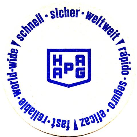 hamburg hh-hh hapag 1b (rund215-schnell sicher-blau)